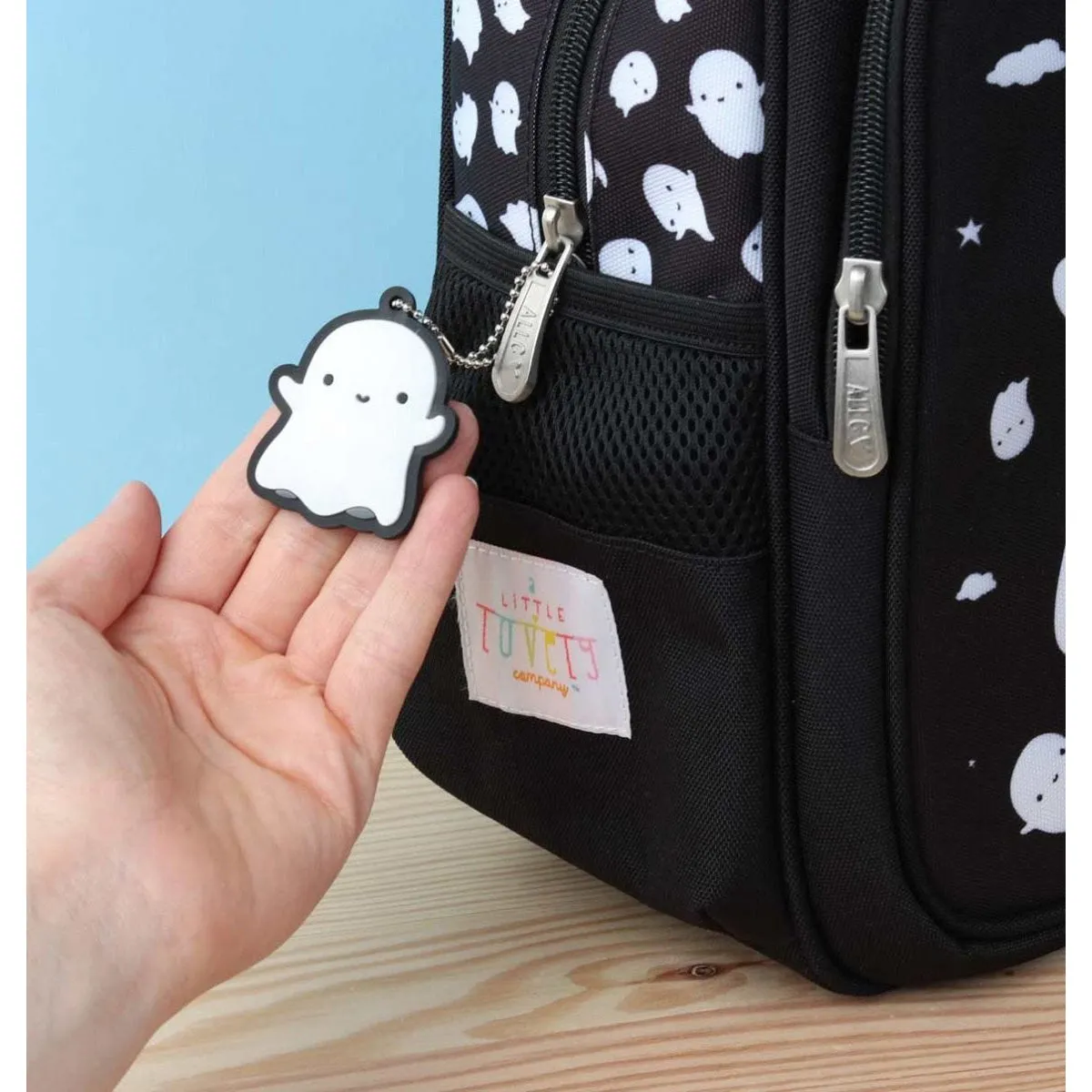 A Little Lovely Company Backpack Ghost