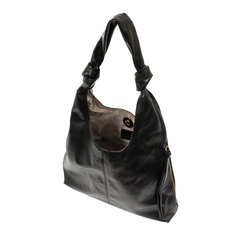 Addie Knot Handle Hobo