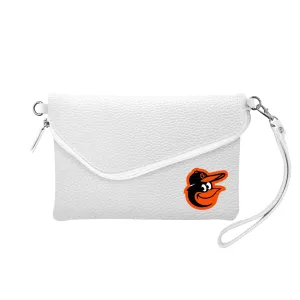 Baltimore Orioles Fold Over Crossbody Pebble