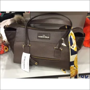 Brown leather Made in Italy bag