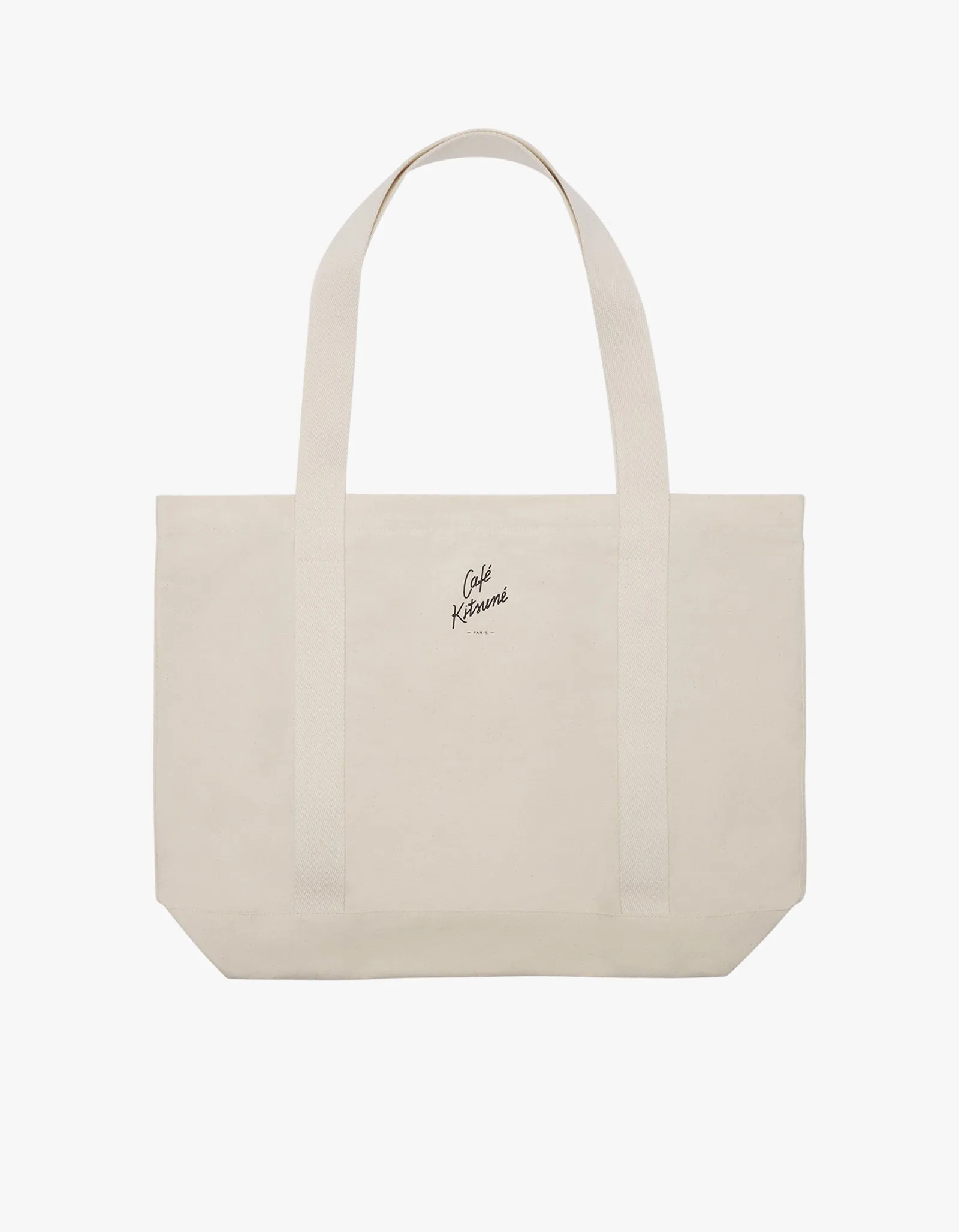 Cafe Kitsune Fox Tote Bag - Tapioca