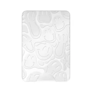 Clear Frosted Smiley MagSafe Wallet