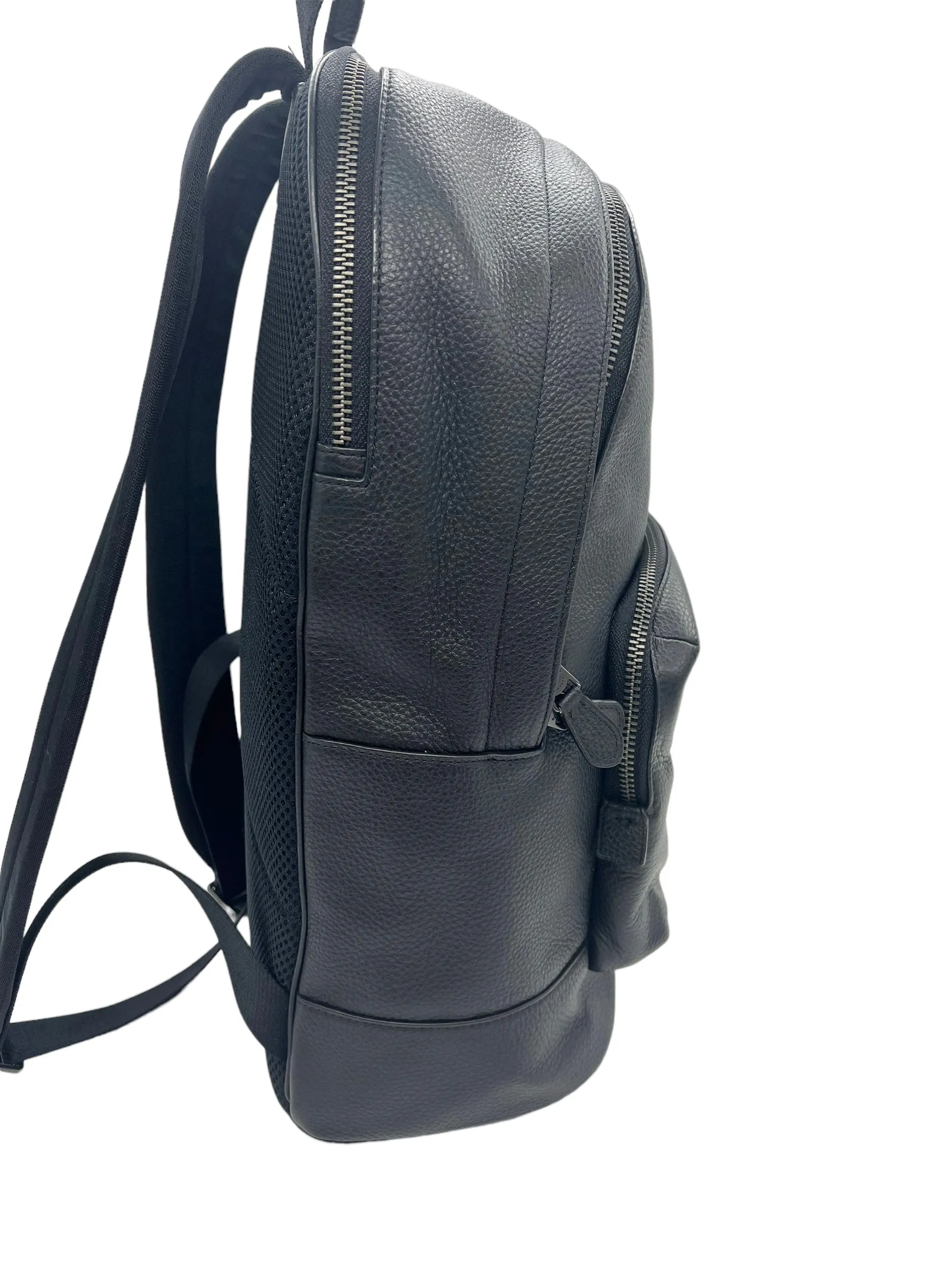 Coach Black Leather West Backpack