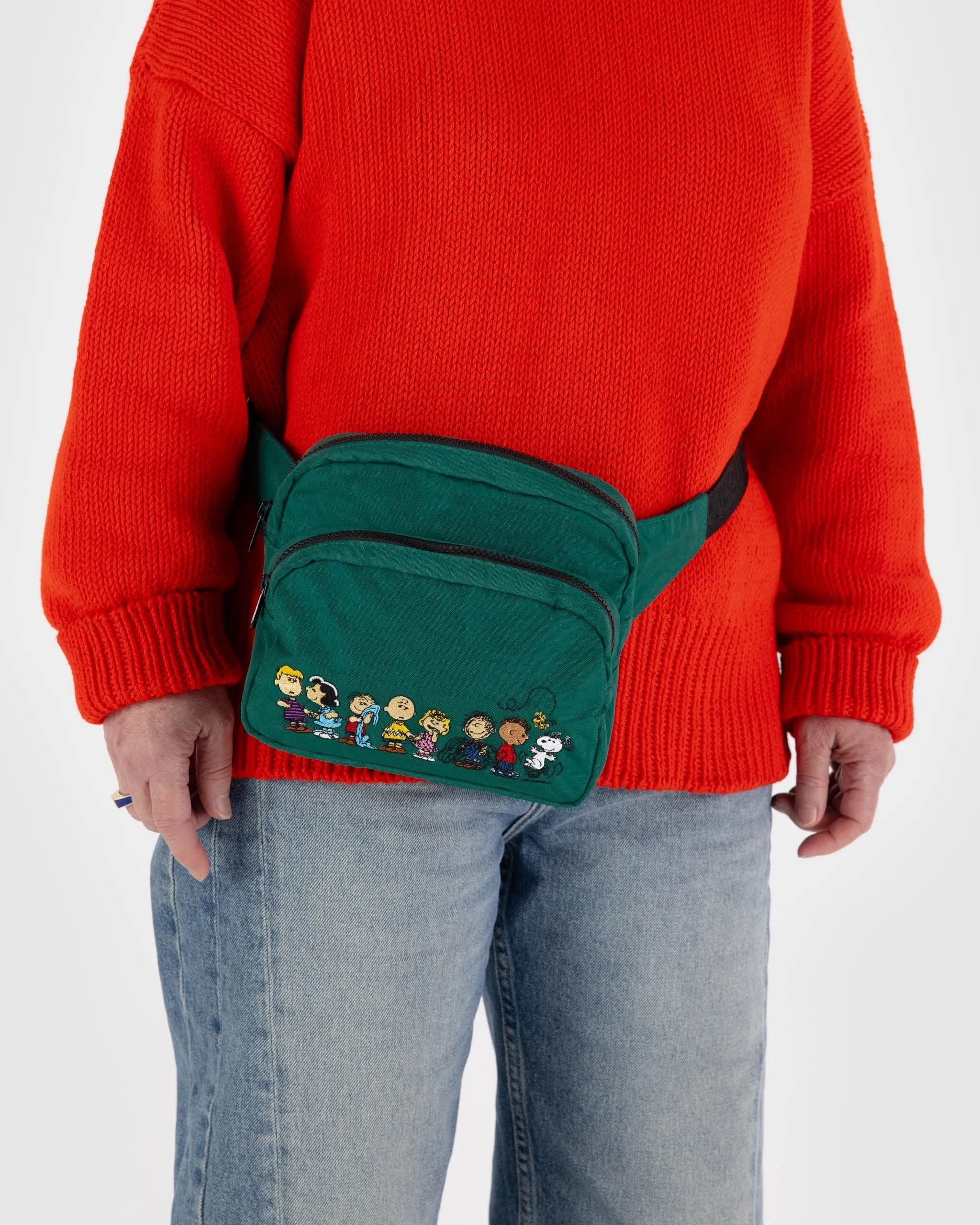 Fanny Pack - Embroidered Peanuts