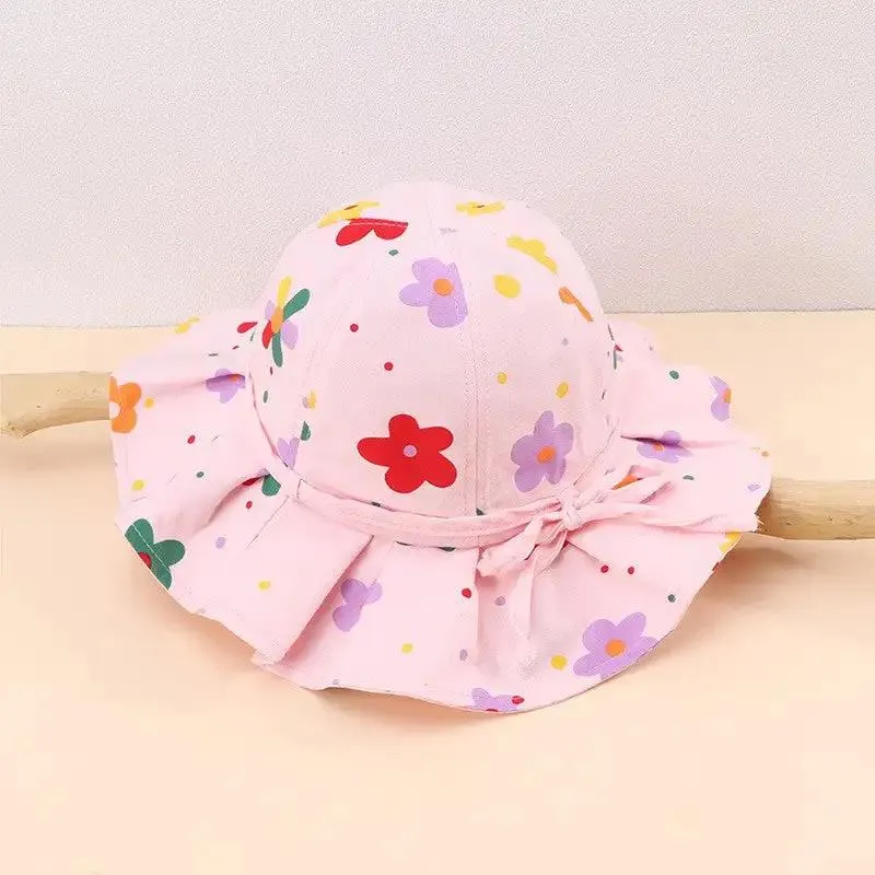 Frilled Print Bucket Hats