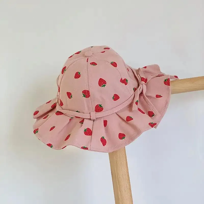 Frilled Print Bucket Hats