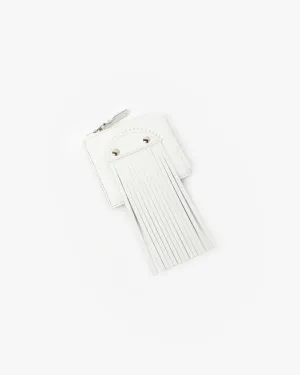 Fringe Wallet in White