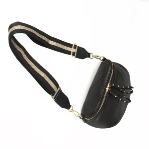 Hi Ho & Co New Rocker Bag Black/Gold