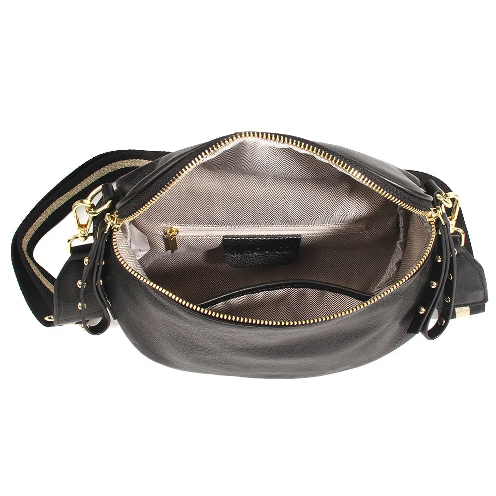 Hi Ho & Co New Rocker Bag Black/Gold