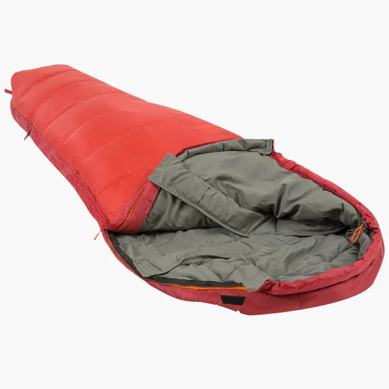 Highlander Echo 250 Mummy Sleeping Bag Red