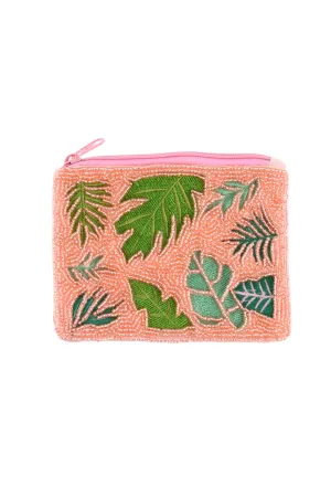 Island Clutch Mini / Pink Palm