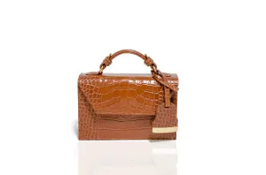 Mini Tan Cynthia Top Handle