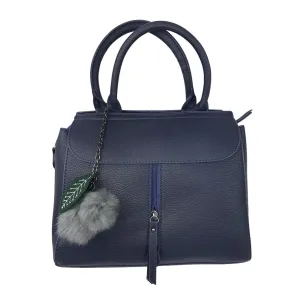 Navy Blue Pebbled Purse