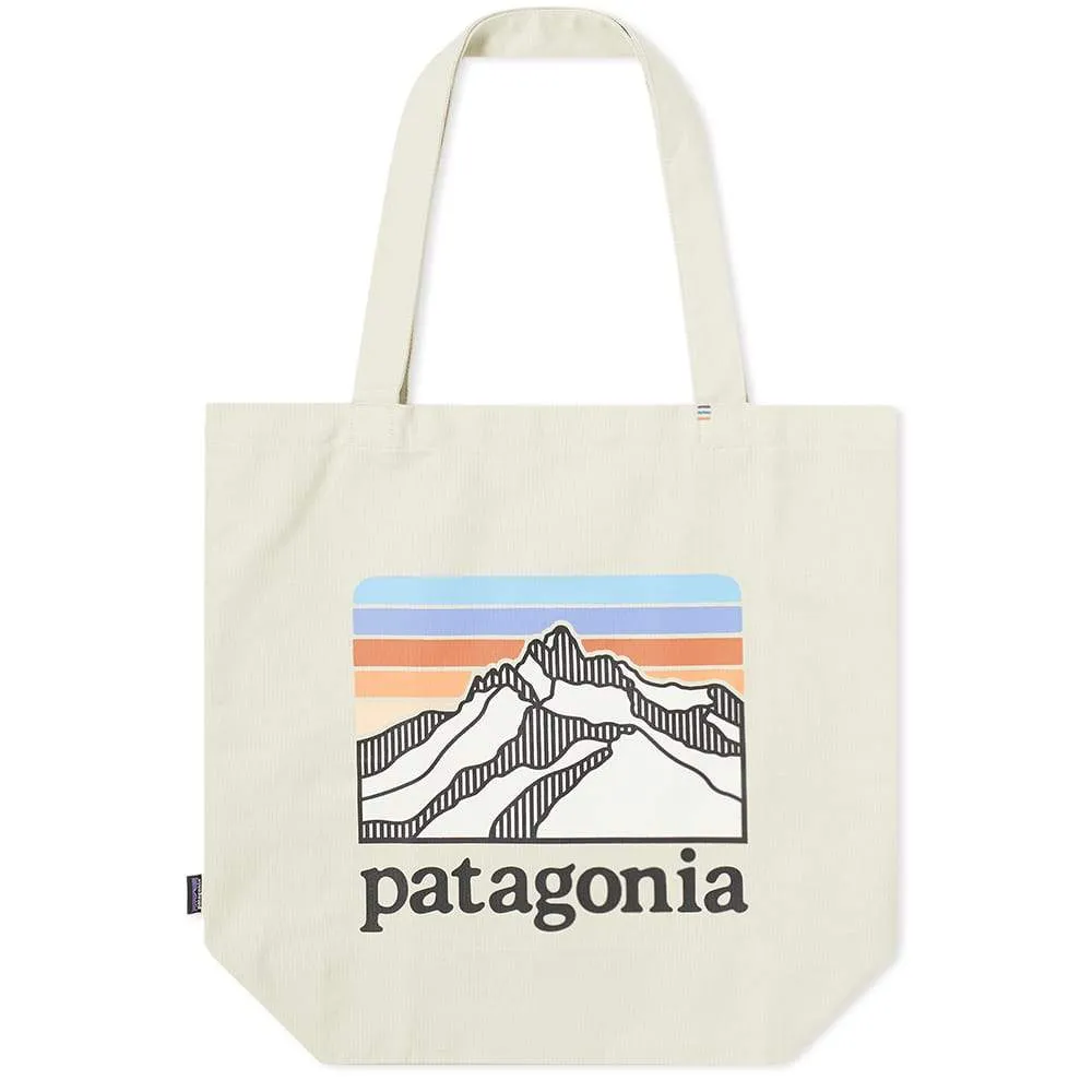 Patagonia Line Logo Ridge Market Tote Bag