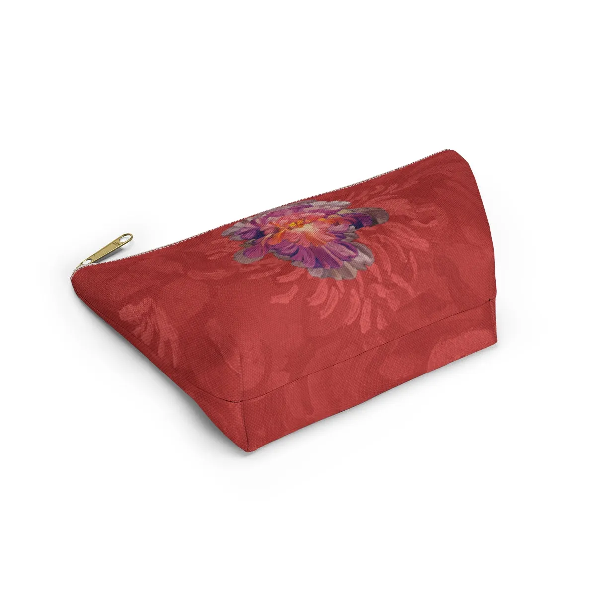 Perfect Pouch "Iris on Red"