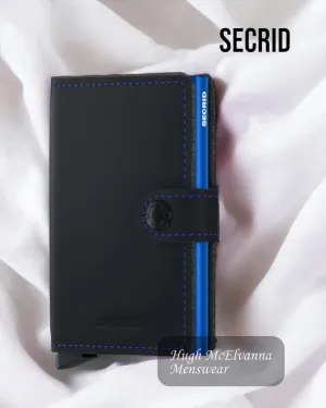 Secrid Miniwallet MM Black & Blue