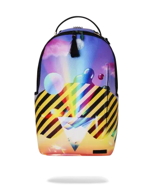 Sprayground A.I. Fractal Visions Backpack - Purple / Orange / Yellow / Blue